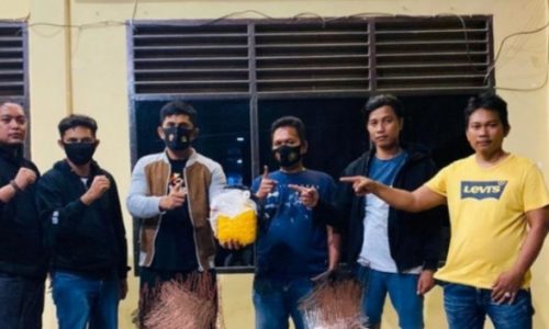 Satnarkoba Polres Sidrap Ringkus Diduga Pelaku Pengedar Sabu Seharga Rp 650 Juta di Perbatasan Sidrap-Parepare.