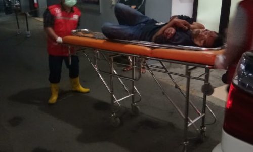 PMI Respon Kejadian kecelakaan.