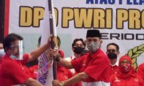Acara Pelantikan dan Pengukuhan Ketua DPD PWRI DKI Jakarta Periode 2020 – 2024