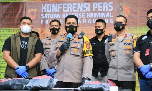 Polres Karawang Bekuk Pelaku Jambret Dilampu Merah Lingkar Klari – Tanjungpura Karawang