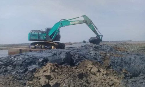 Proyek Normalisasi Saluran Sungai Desa Kedung Jaya & Desa Sedari Sesuai Harapan Warga sekitar.