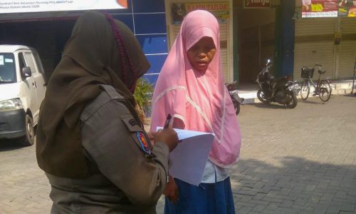 Operasi Tibmask Kelurahan Rawa Badak Selatan Jaring 11 Pelanggar Prokes