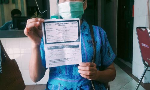 Puskesmas Kelurahan Cilincing I Kejar Sasaran Vaksinasi Lansia