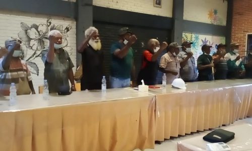 Para Tokoh Adat Sepakat KPU dan Bawaslu Provinsi Sebagai Penyelenggara Pilkada PSU Nabire 2021 25 April 2021