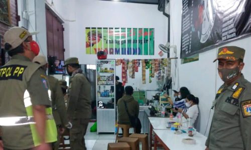 Langgar Jam Operasional, Warkop di Tugu Utara Diberikan Teguran Tertulis
