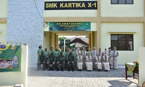Pangdam Jaya Resmikan Gedung Baru Yayasan Sekolah SMK Kartika X-1