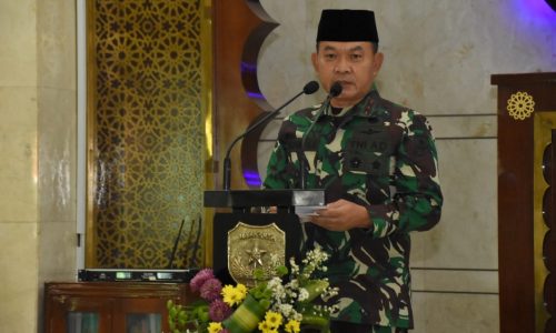 Pangdam Jaya Hadiri Peringatan Nuzulul Qur’an Tahun 1442 H/2021 M Dilanjutkan Santunan Anak Yatim