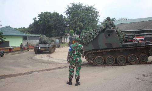 Kapendam Jaya Bantah Video Viral Tank TNI AD Menyekat arus Mudik
