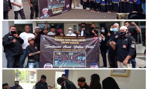 DPP M1R Salam Sarane Berkunjung ke PANTI ASUHAN ARIA PUTRA Ciputat Menjelang Akhir Ramadhan