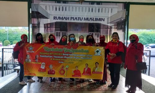 GPS (GERAKAN PEREMPUAN SOKSI ) bersama DEPIDAR 8 SOKSI DKI Jakarta (Dewan Pimpinan  Daerah 8 SOKSI Provinsi DKI Jakarta), BERBAGI KEBAHAGIAAN HADIRKAN  SENYUM