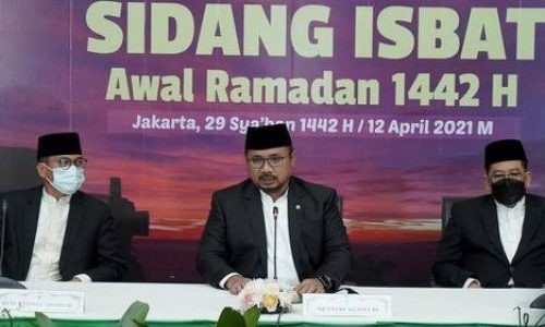 Pemerintah Tetapkan 1 Syawal 1442 H Jatuh pada 13 Mei 2021