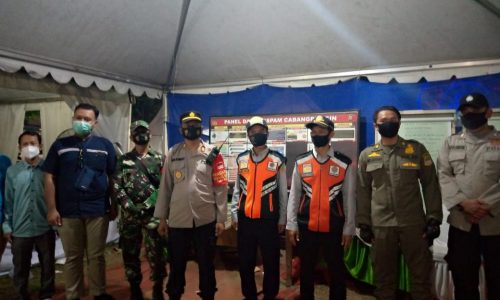 POLSEK CABANGBUNGIN GIAT LAKUKAN PENYEKATAN,PERBATASAN PEMUDIK BEKASI-KARAWANG