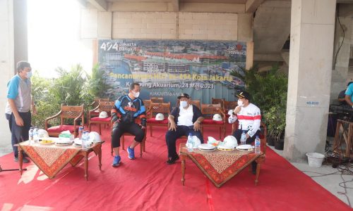 Ali Maulana Hakim Persiapkan Kampung Akuarium untuk Pencanangan HUT 494 Kota Jakarta