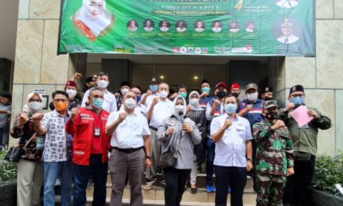 Launching Kegiatan Donor Darah Fahira Idris Maraton ke 44 Kecamatan Di DKI Jakarta.