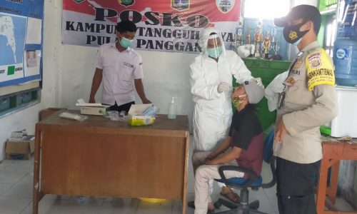 Cegah Covid-19 KTJ Pulau Panggang Gencarkan Giat Swab Antigen