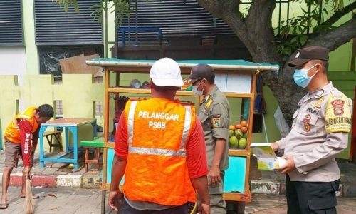 Ops Yustisi Polsek Kep Srribu Utara Jaring 9 Pelanggar Prokes