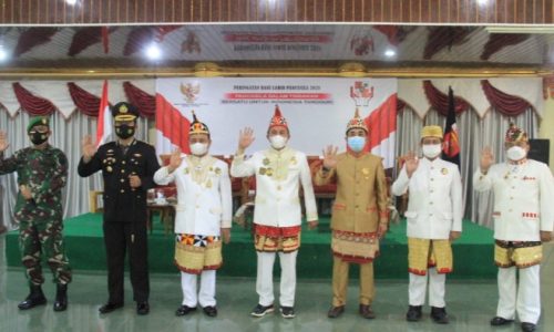 Kabupaten Lampung Barat Pringati Hari Lahir Pancasila Secara Viritual