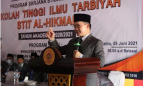 Sekretaris Daerah Kabupaten Way Kanan Hadir Pengukuhan STIT Al – Hikmah