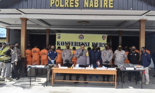 15 Pelaku Curas, Curat dan Curanmor Berhasil Diringkus Jajaran Reskrim Polres Nabire