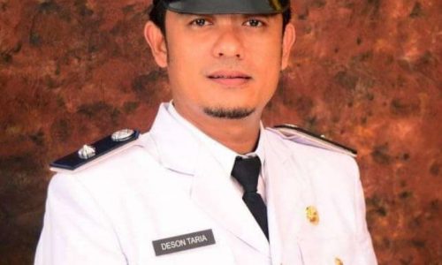 Kepala Kampung Negri Baru Deson Taria Resmi Di Lantik