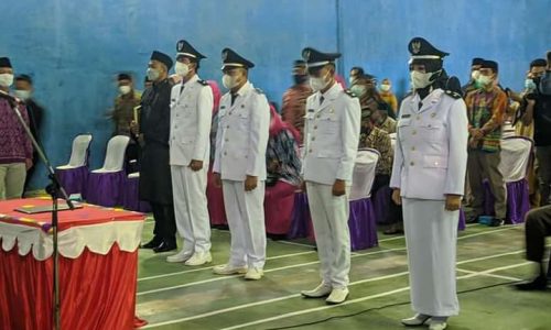 Bupati Way Kanan Lantik Kepala Kampung Di Wilayah Kecamatan Blambangan Umpu