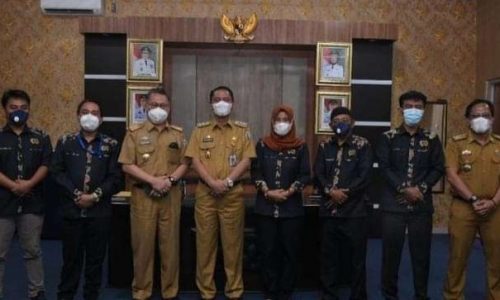 Wabup Ali Rahman Terima Audensi PWI Kabupaten Way Kanan