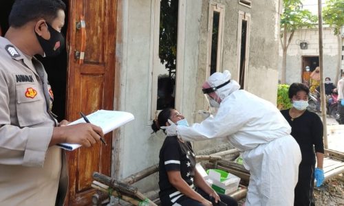 Tracing Door to Door KTJ Pulau Lancang Kep Seribu Selatan, 4 dari 19 Reaktif Covid- 19