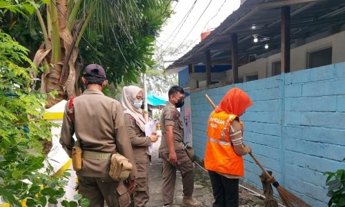 Ops Yustisi Gabungan di KTJ Pulau Pramuka Kep Seribu Utara Jaring 4 Pelanggar