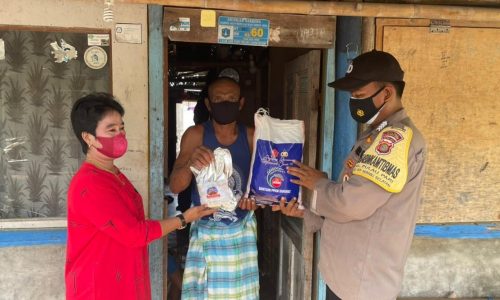 1.800 Masker Dibagikan Polres Kep Seribu  Cegah Covid 19