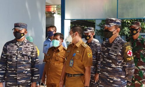 TNI AL Lantamal III Bentengi Warga Komplek Perumahan TNI AL Sukamanah Jonggol Kab. Bogor dengan Gelar Vaksinasi Covid -19.