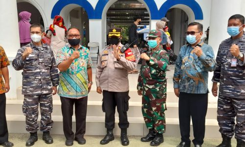 Kalaborasi Tiga Pilar Mengadakan Vaksinasi Gratis Di SMK Perguruan “Cikini “Jakarta Utara