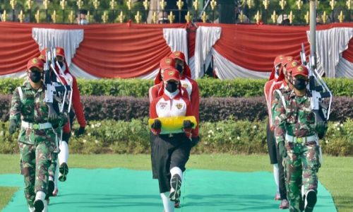 Istana Gelar Geladi Kotor Peringatan Detik-Detik Proklamasi Kemerdekaan RI