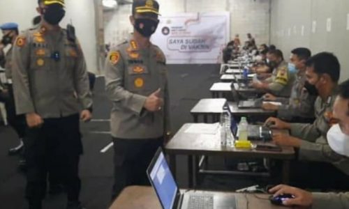 BENTUK KEPEDULIAN ALUMNI AKPOL 94, GELAR BAKTI SOSIAL VAKSINASI DI MALL KOTA SEMARANG