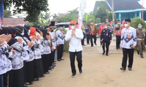 Bupati Lampung Barat Bentuk Satgas Covid – 19 Ditingkat Sekolah Guna Pemaksimalan Kegiatan Sekolah Tatap Muka Terbatas