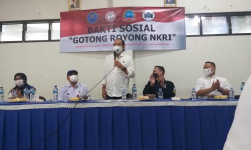BNN Fokan dan GMDM Kembali Membagikan Sembako Pada Msyarakat Utan Kayu Selatan