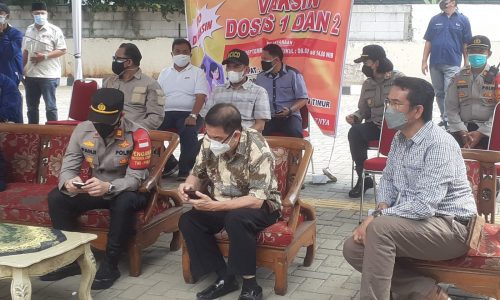FKDM Dan LMK Kecamatan Pademangan Gelar Vaksinasi, Pemprov DKI mengapresiasi