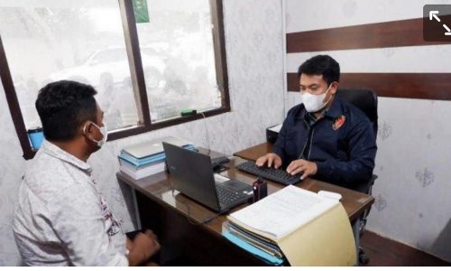 BERKAS  KASUS  OTT  POLRES  WAJO  DILIMPAHKAN  KE KEJARI  WAJO.