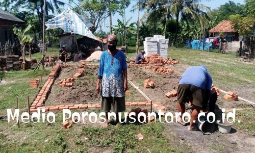Ma Ipang, Kini Rumahnya  Sudah Dibangun Dari Program Rutilahu  Kabupaten Bekasi