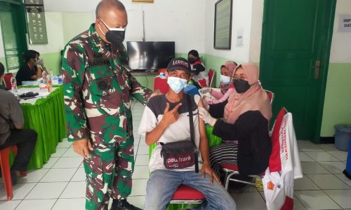 Serbuan Vaksin, Hari Ini Koramil 04 Ciledug Gelar Vaksin 500 Orang