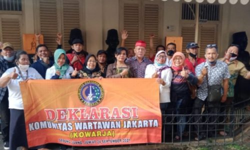 KOWARJA ( Komunitas Wartawan Jakarta) Resmi Di Deklarasikan