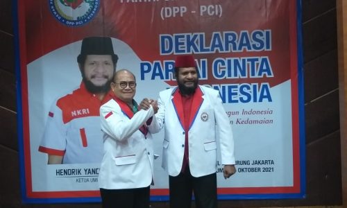 Keterangan Pers Deklarsi Partai Cinta Indonesia