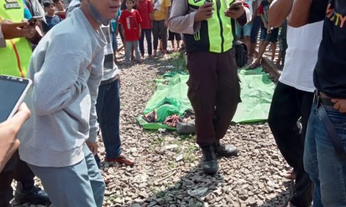 Kembali makan korban pintu Rel Kereta Api Bahari Jakarta Utara