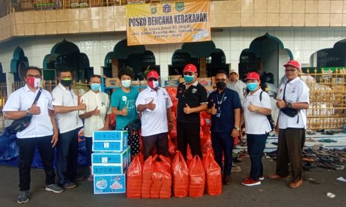Gelar Berbagi Kasih DPW DKI Seknas Jokowi Jakarta Kolaborasi Dengan DPC Seknas Jokowi Jakarta Utara Untuk Korban Kebakaran