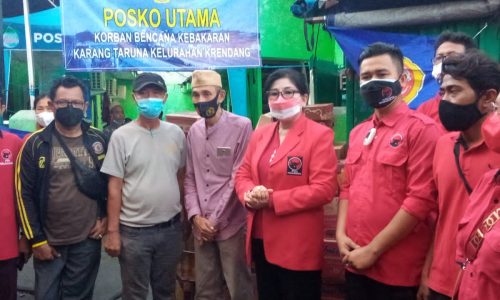 CN Dr. Lauw Siegvrieda, S.H., .M.H. Peduli Korban Kebakaran Krendang Salurkan Bantuan
