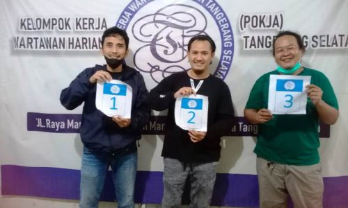 3 Kandidat Pokja Wartawan Harian Kota Tangsel Berlangsung Seru