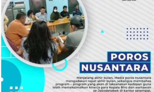 Sinergitas Media Poros Nusantara dalam Formulasi Program Publikasi