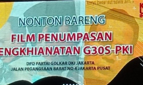 Ketua DPD Partai Golkar DKI Jakarta, Ahmed Zaki Iskandar Adakan Nonton Bareng Filem G 30 S PKI