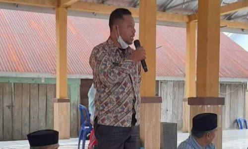 Pembangunan Pasar Peneki Wajo Rampung, Pedagang Gelar Syukuran.