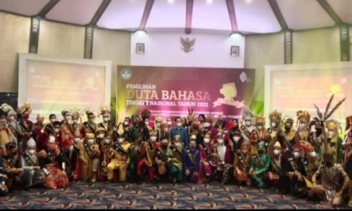 Pemilihan Duta Bahasa Tingkat Nasional Tahun 2021 Dilaksanakan Di Hotel Marcure Ancol Jakarta