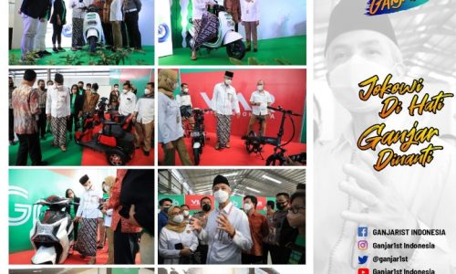 Ganjar Matangkan Wacana Penggunaan Bus Listrik Untuk Transportasi Umum